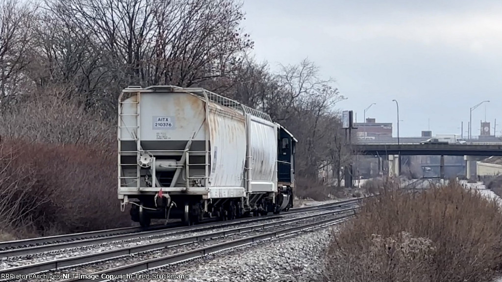 AITX 210376 & L320 head for the single track.